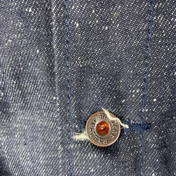 Railcar Fine Goods Denim Chore Coat Selvedge XL MADE IN USA - Picture 4 of 7